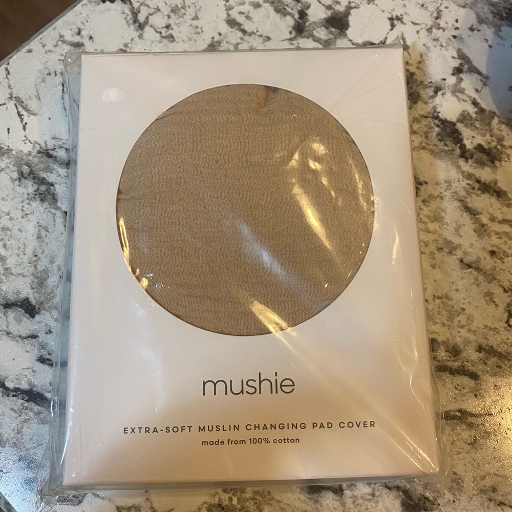 Mushie changing pad cover